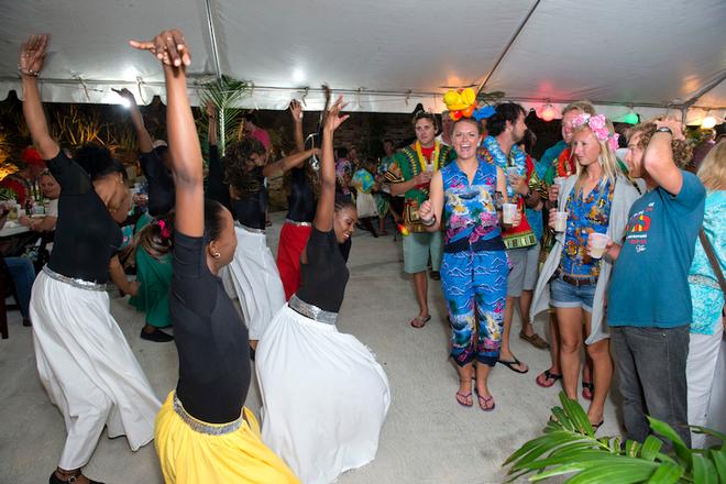 Caribbean Beach Party - The Superyacht Challenge 2014 © Ted Martin
